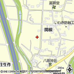 福島県いわき市勿来町酒井関根周辺の地図
