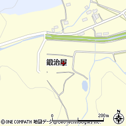 福島県いわき市瀬戸町（鍛治屋）周辺の地図