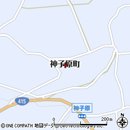 〒925-0608 石川県羽咋市神子原町の地図