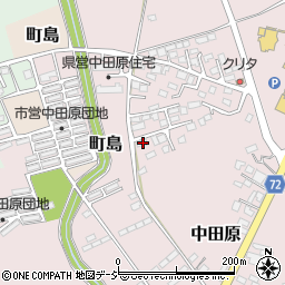栃木県大田原市中田原2096-10周辺の地図