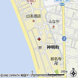 富山県黒部市生地99-2周辺の地図