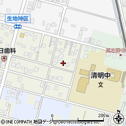 富山県黒部市生地神区412周辺の地図