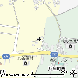 石川県羽咋市千里浜町ヲ1周辺の地図
