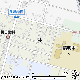 富山県黒部市生地神区414周辺の地図
