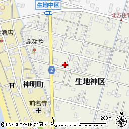 富山県黒部市生地神区312-4周辺の地図