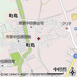 栃木県大田原市中田原2088-26周辺の地図