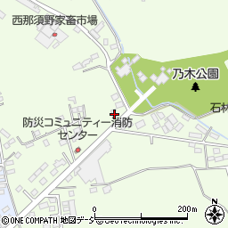 栃木県那須塩原市石林782周辺の地図