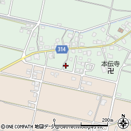 富山県黒部市沓掛846周辺の地図