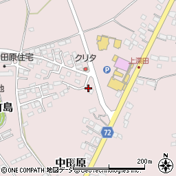 栃木県大田原市中田原2082-5周辺の地図