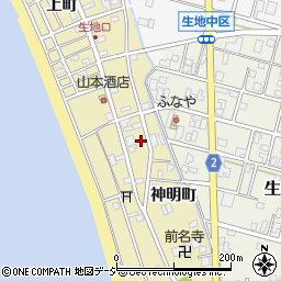 富山県黒部市生地20-2周辺の地図