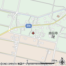 富山県黒部市沓掛845周辺の地図