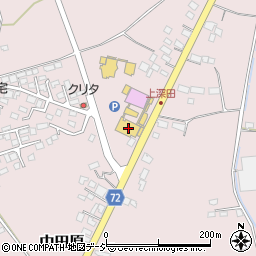 栃木県大田原市中田原2082周辺の地図