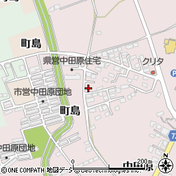 栃木県大田原市中田原2088-24周辺の地図