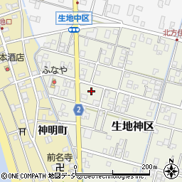 富山県黒部市生地神区311-1周辺の地図