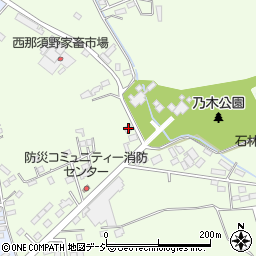 栃木県那須塩原市石林786周辺の地図