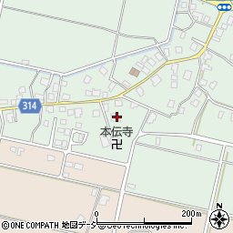 富山県黒部市沓掛135周辺の地図