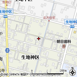 富山県黒部市生地神区326-2周辺の地図