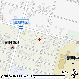 富山県黒部市生地神区399-1周辺の地図