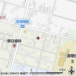 富山県黒部市生地神区396-3周辺の地図