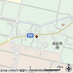 富山県黒部市沓掛122周辺の地図