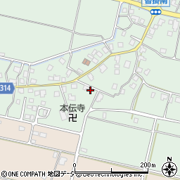 富山県黒部市沓掛142周辺の地図
