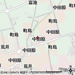 栃木県大田原市中田原2263周辺の地図