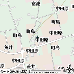 栃木県大田原市荒井187周辺の地図