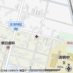 富山県黒部市生地神区400-1周辺の地図