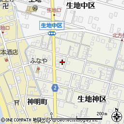 富山県黒部市生地神区308-4周辺の地図