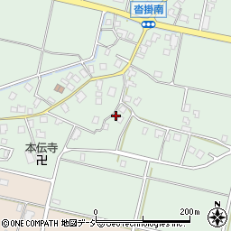 富山県黒部市沓掛805周辺の地図