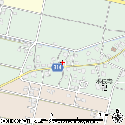 富山県黒部市沓掛925周辺の地図