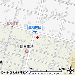 富山県黒部市生地神区392周辺の地図