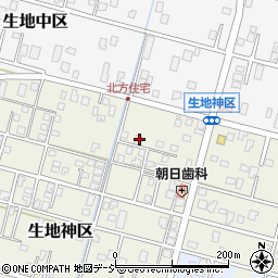 富山県黒部市生地神区352-5周辺の地図