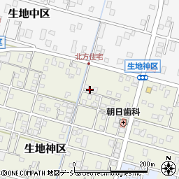 富山県黒部市生地神区352-4周辺の地図