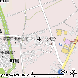 栃木県大田原市中田原2102-10周辺の地図