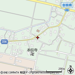 富山県黒部市沓掛756周辺の地図