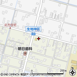 富山県黒部市生地神区394-3周辺の地図