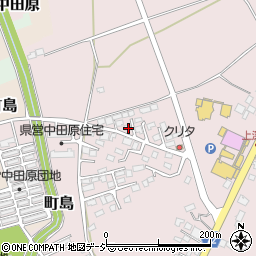 栃木県大田原市中田原2102-13周辺の地図