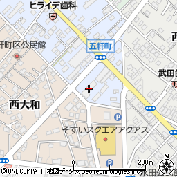 株式会社エービス　北関東支店周辺の地図
