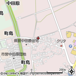 栃木県大田原市中田原2102-7周辺の地図
