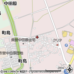 栃木県大田原市中田原2102-17周辺の地図