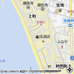 富山県黒部市生地137周辺の地図