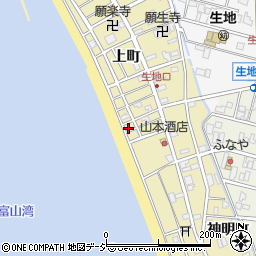 富山県黒部市生地1249周辺の地図