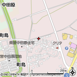 栃木県大田原市中田原2102-14周辺の地図