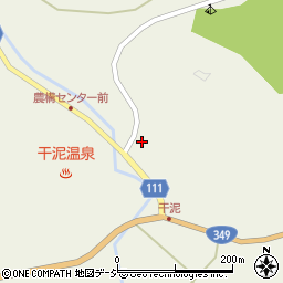 福島県東白川郡塙町湯岐上平周辺の地図