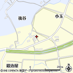 福島県いわき市瀬戸町小玉周辺の地図