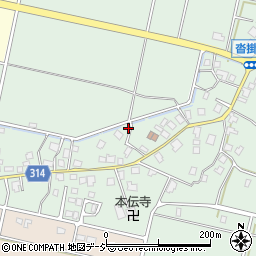 富山県黒部市沓掛72周辺の地図