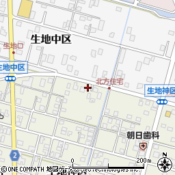 富山県黒部市生地神区379周辺の地図