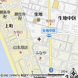 富山県黒部市生地神区294周辺の地図