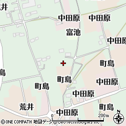 栃木県大田原市荒井176-2周辺の地図